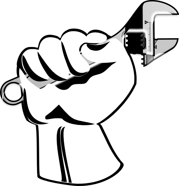 Maintenance Workers Clipart - Maintenance Man Clip Art (570x594)