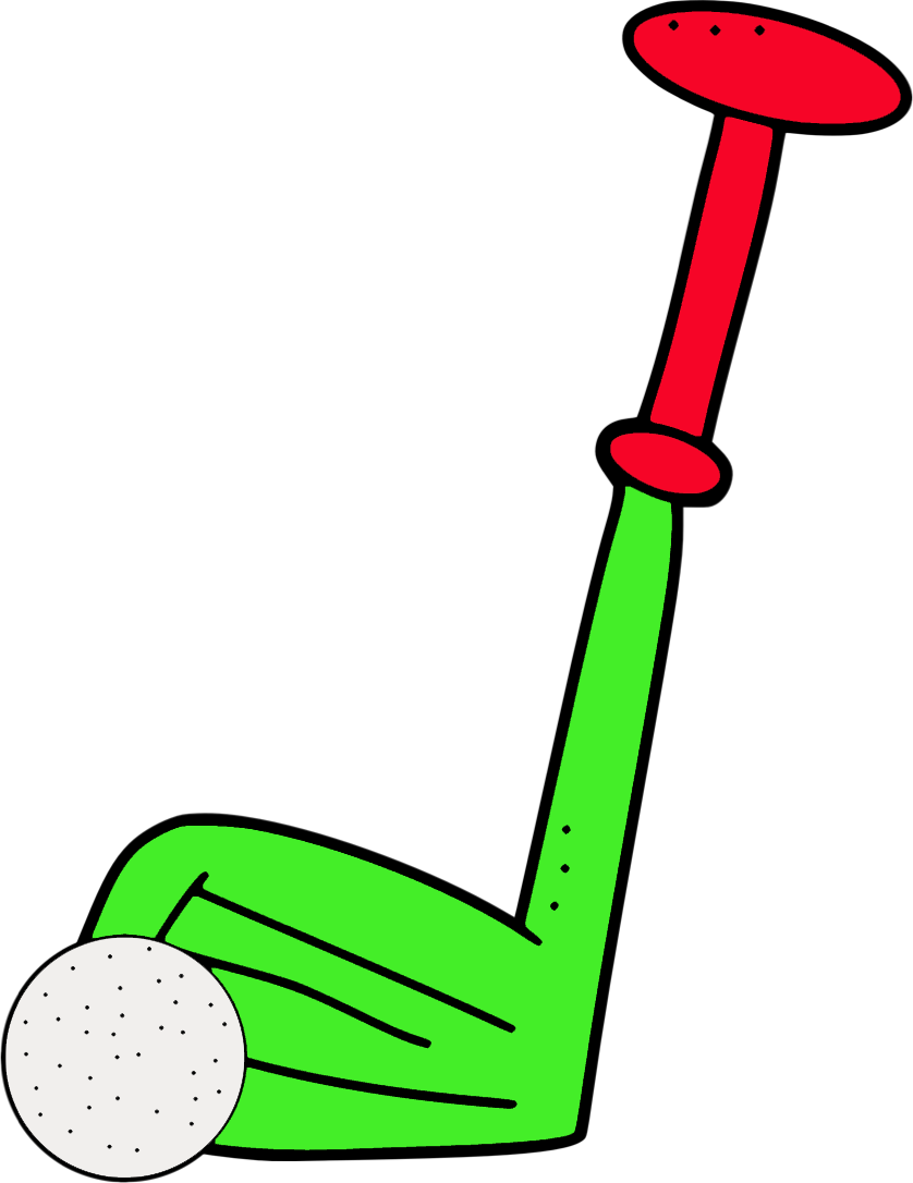 Golf Thanksgiving Clip Art - Putt Putt Clipart (838x1086)