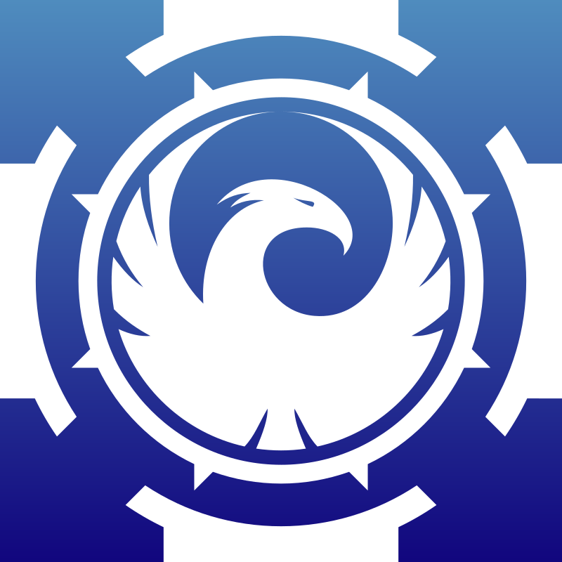 Phoenix Clipart Star Wars - Blue Phoenix Clip Art (800x800)