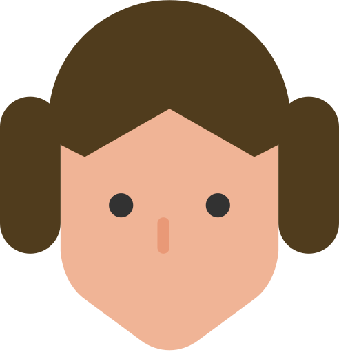 Princess, Leia, Star Wars Icon - Star Wars Leia Icon (492x512)