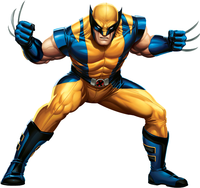 Wolverine Clipart - Marvel Heroes And Villains (1065x689)