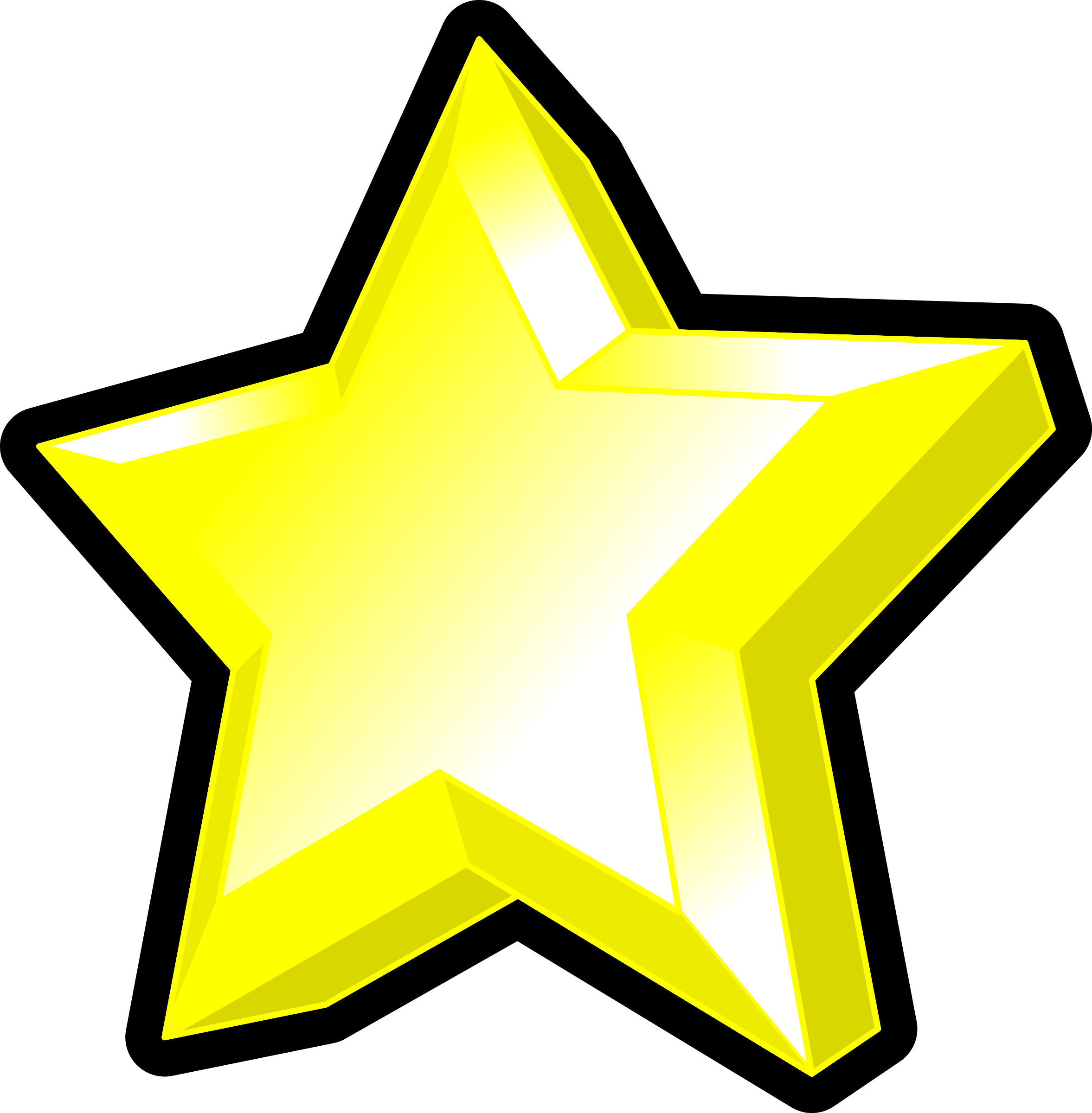 Clipart Star Symbol - Bonus Clipart (2354x2400)