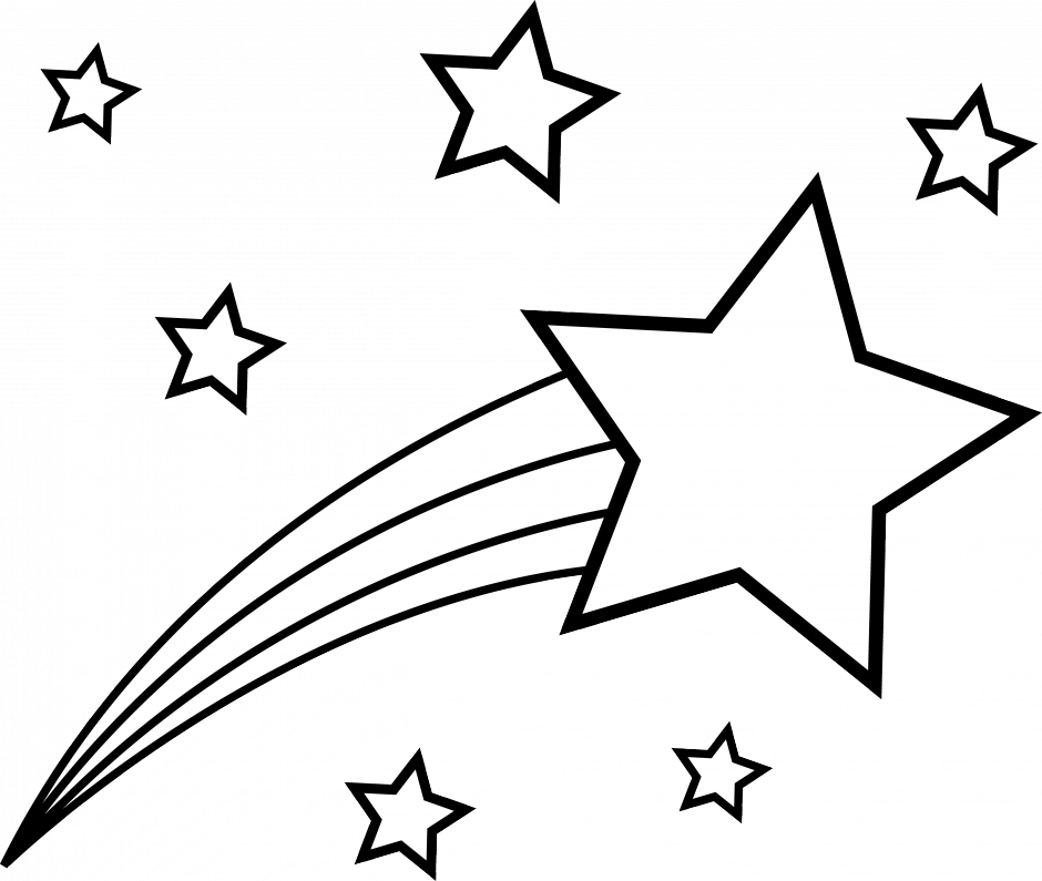 Guatemala Flag Coloring Page Many Interesting Cliparts - Shooting Star Coloring Pages (940x795)