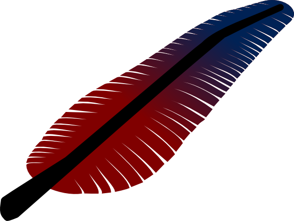 Plume Clip Art At Clker - Plume Clipart (600x452)