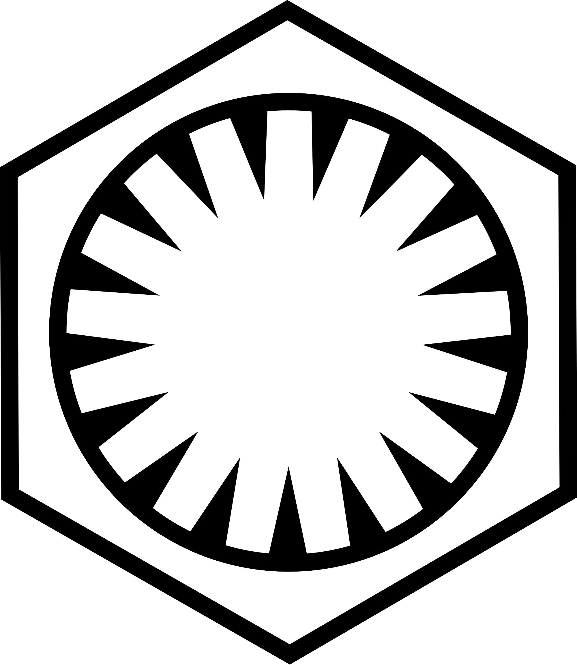 Open - Star Wars First Order Logo (2000x2306)