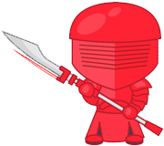 The Last Jedi Emoji Elite Praetorian Guard - Star Wars The Last Jedi Emoji (465x374)