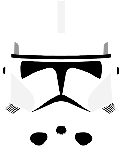 Clone Stormtrooper Helmet - Clone Trooper Phase 2 Helmet (500x627)