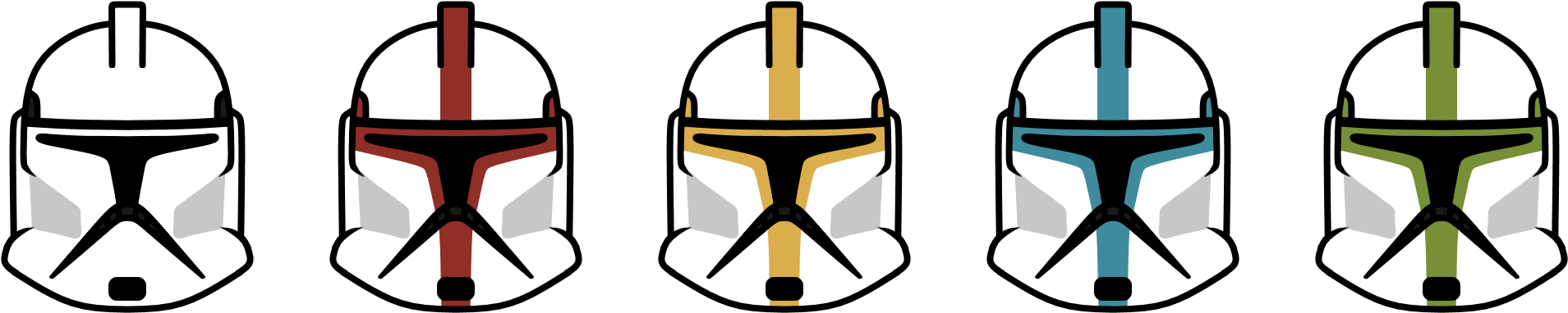 Clone Troopers By What The Frog - Clone Troopers By What The Frog (2000x400)