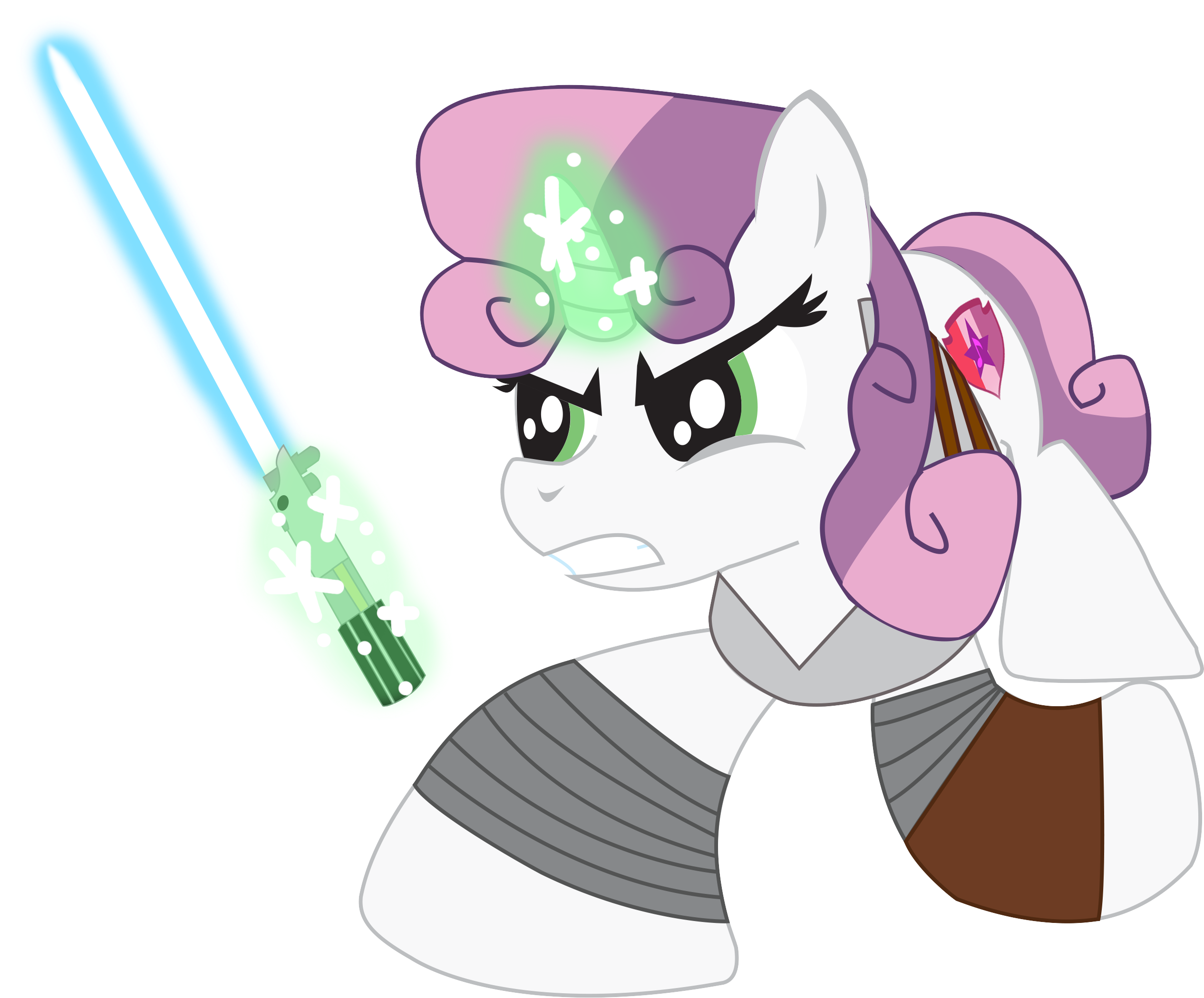 Ejlightning007arts Sweetie Belle As Rey 2 In Star Wars - Ejlightning007arts Sweetie Belle As Rey 2 In Star Wars (3450x2380)