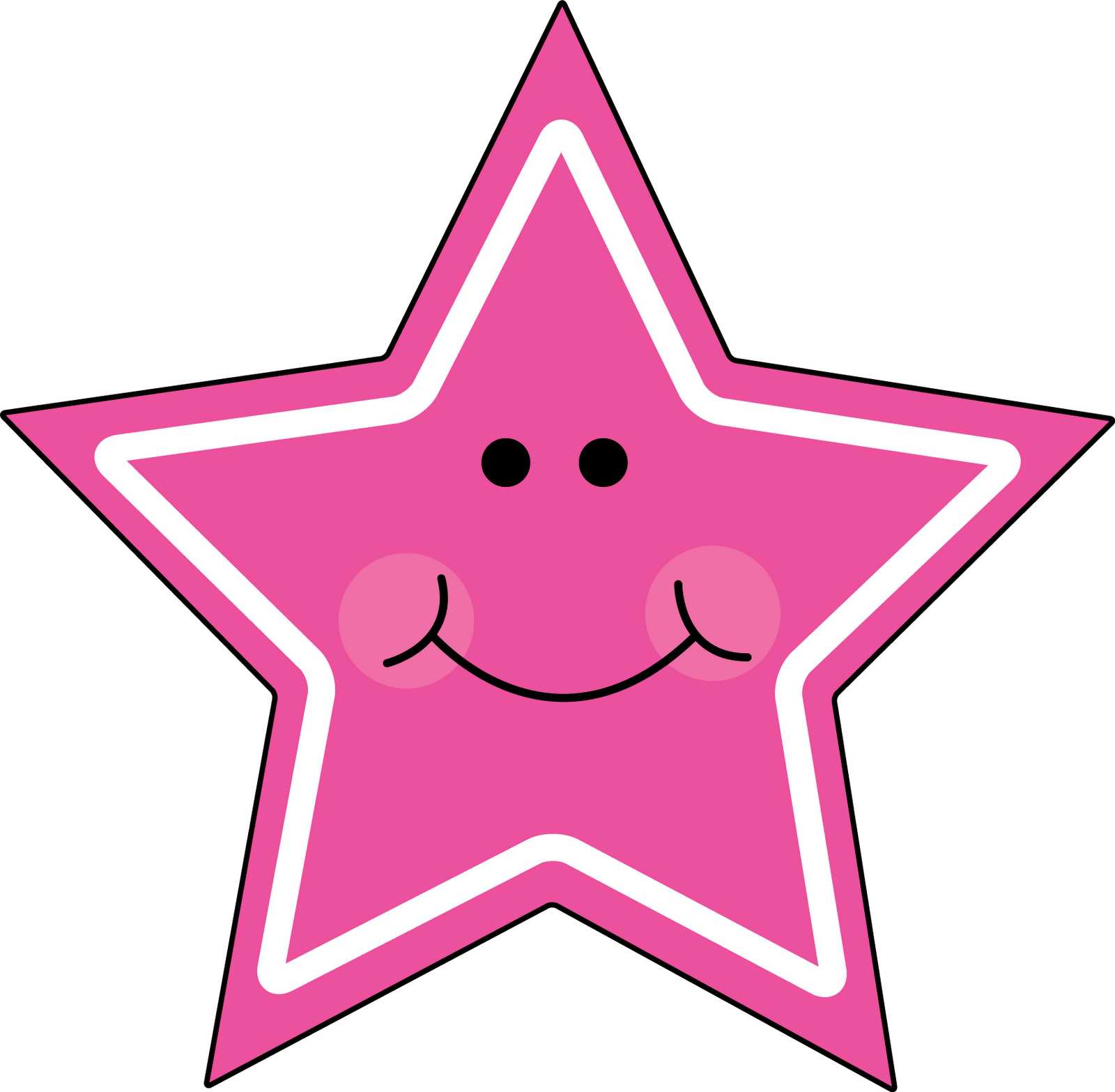 Star Of The Week Clipart - Star Shapes Clip Art (1717x1682)