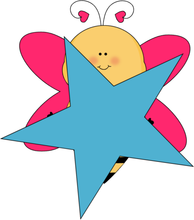 Stars Clipart Cute - Clip Art (400x454)