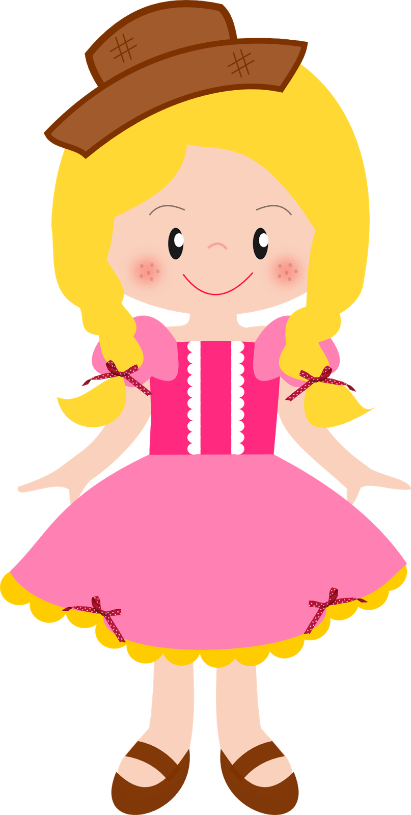 Kit Digital, Girl Clipart, Star Wars, Party Themes, - Menina Caipira Png (807x1600)