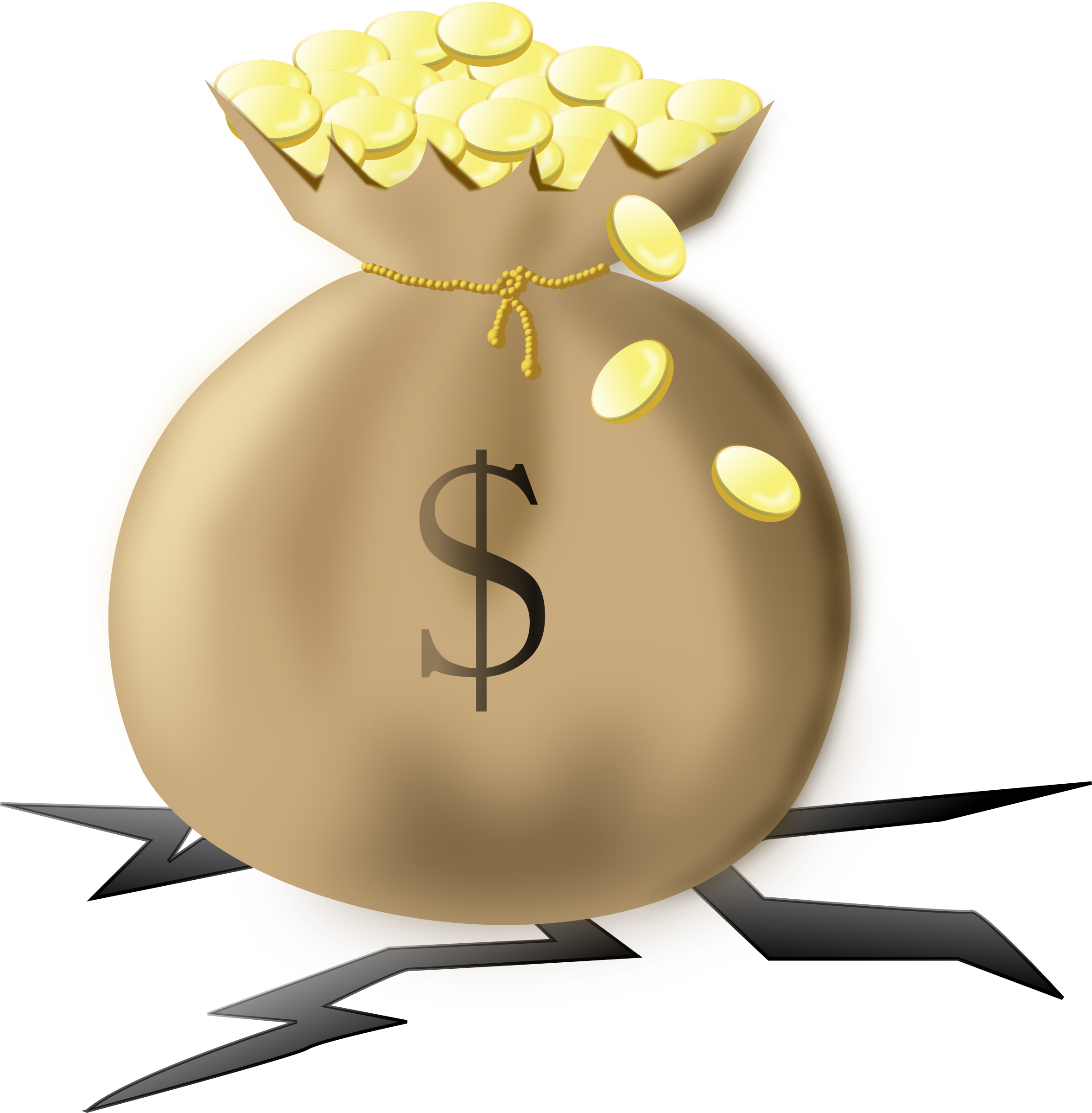 Crashing-money - - Crashing-money - (2356x2400)
