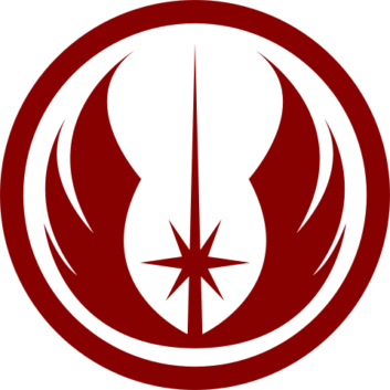 Star Wars Clipart Rebel - Star Wars Jedi Logo (353x353)