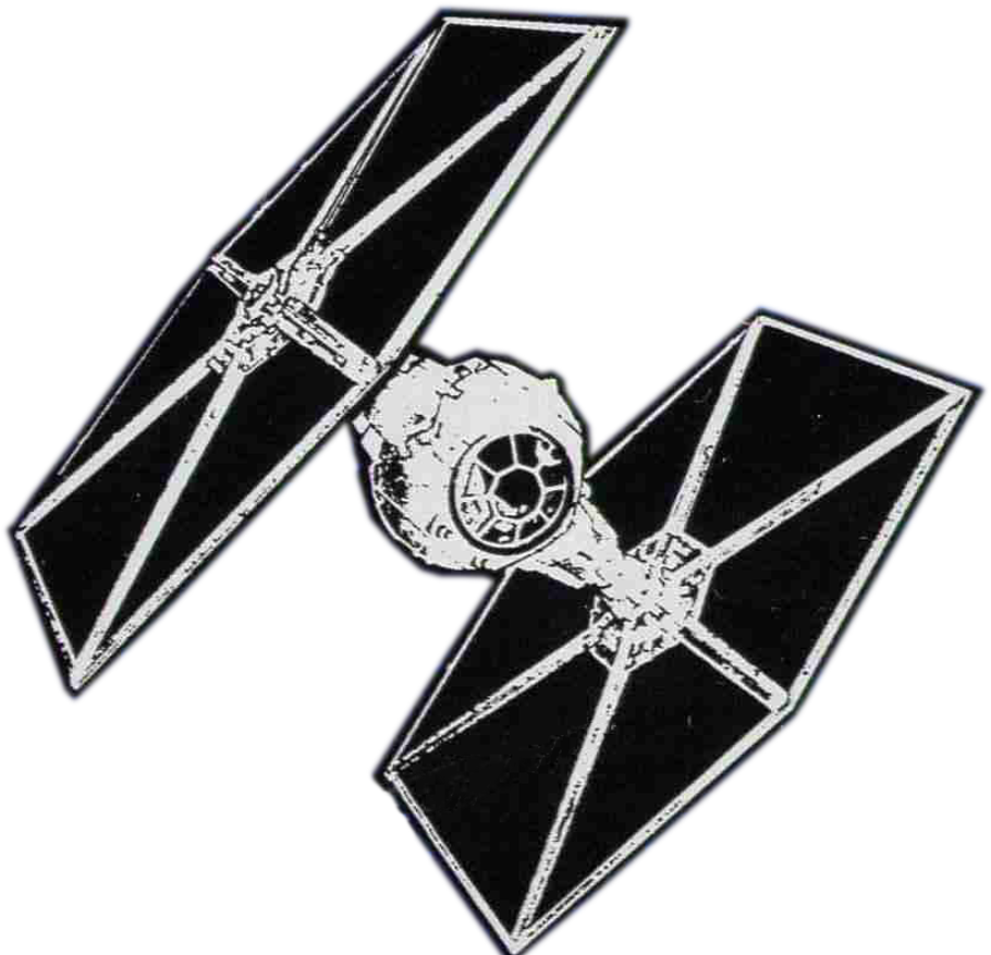 Star Wars Clipart Aircraft - Star Wars Tie Fighter Vector (920x888)
