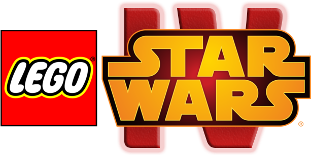 Lego Star Wars 4 Logo - Lego Star Wars Droid Tales Logo (640x307)