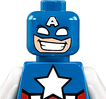 Lego Clipart Captain America - Mighty Micros Captain America (336x448)
