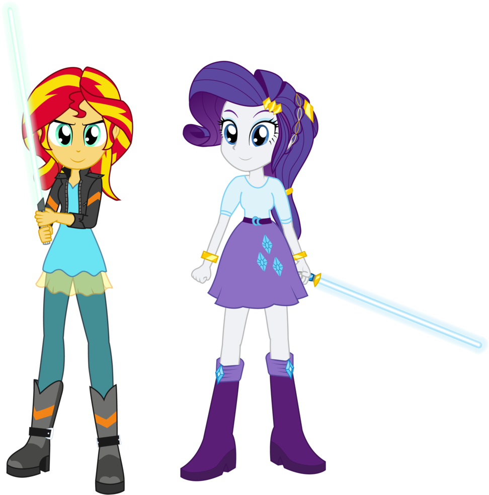 Plainclothes Jedi By Amante56 - Sunset Shimmer Star Wars Face (1055x1024)