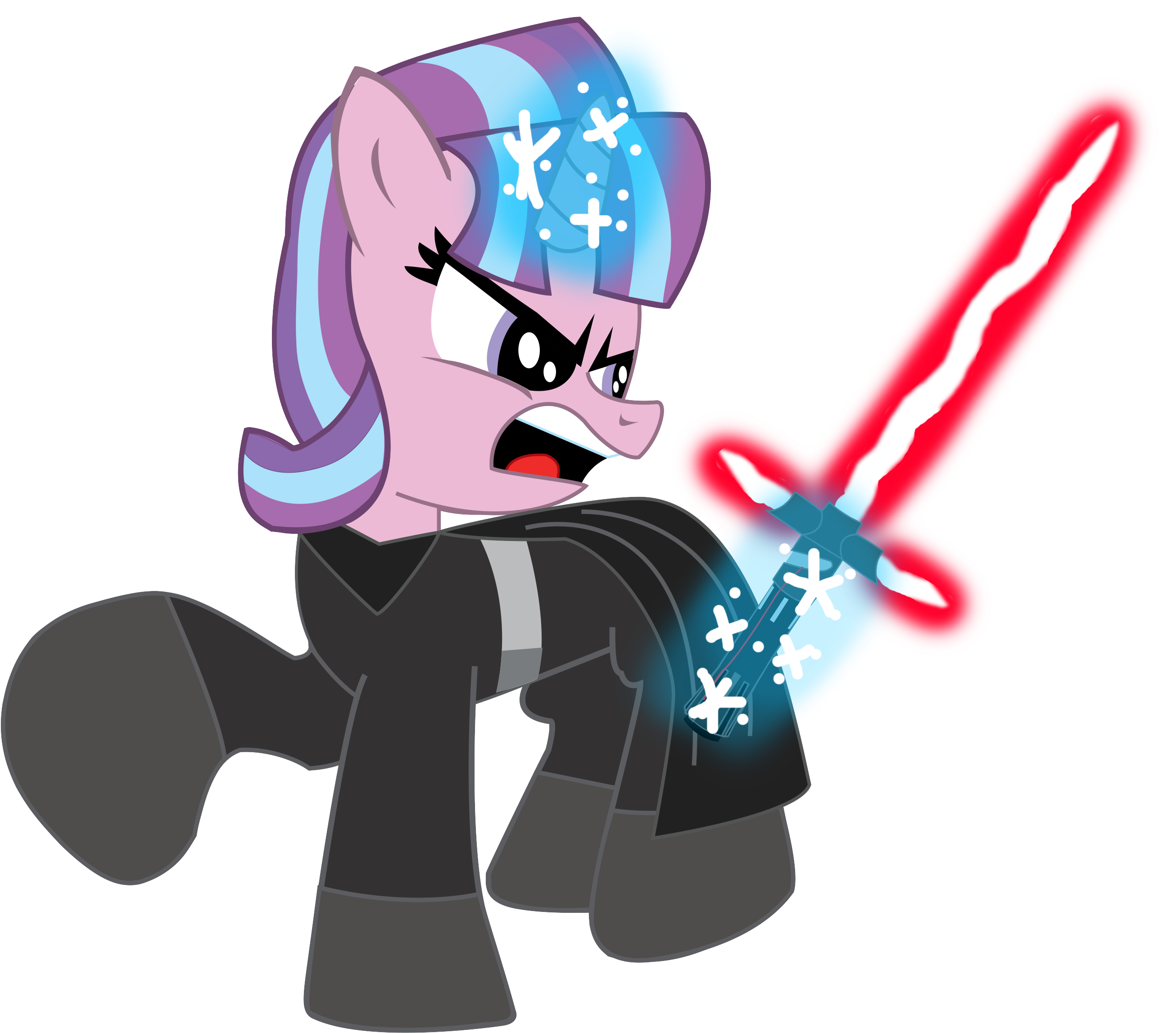 Ejlightning007arts Starlight Glimmer As Kylo Ren 2 - Starlight Glimmer Star Wars (3450x2380)