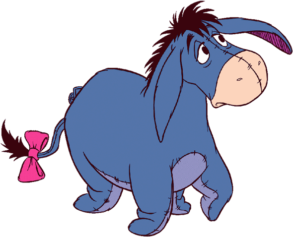 Circus - Winnie The Pooh Eeyore (600x512)