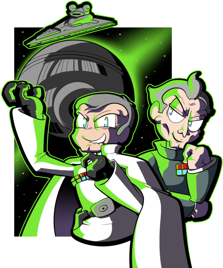 A Technological Terror By Blargen69 - Cartoon (886x901)