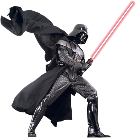 Darth Vader Png - 28" Star Wars Darth Vader Balloon - Mylar Balloons (480x484)