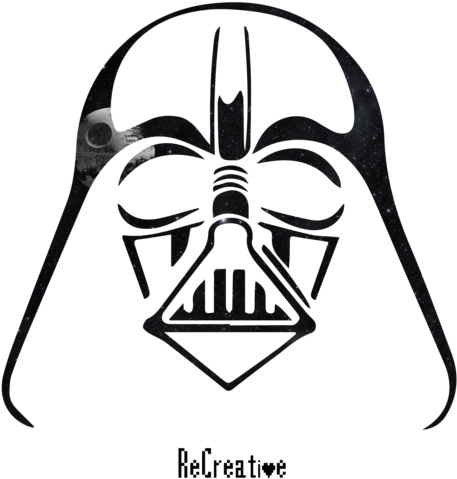 Darth Vader Mask Drawing (600x564)