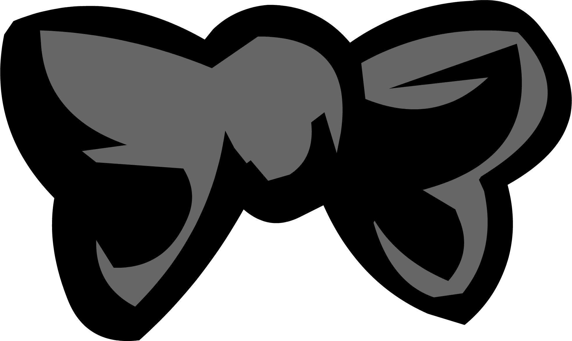 Club Penguin Bow Tie (1967x1173)