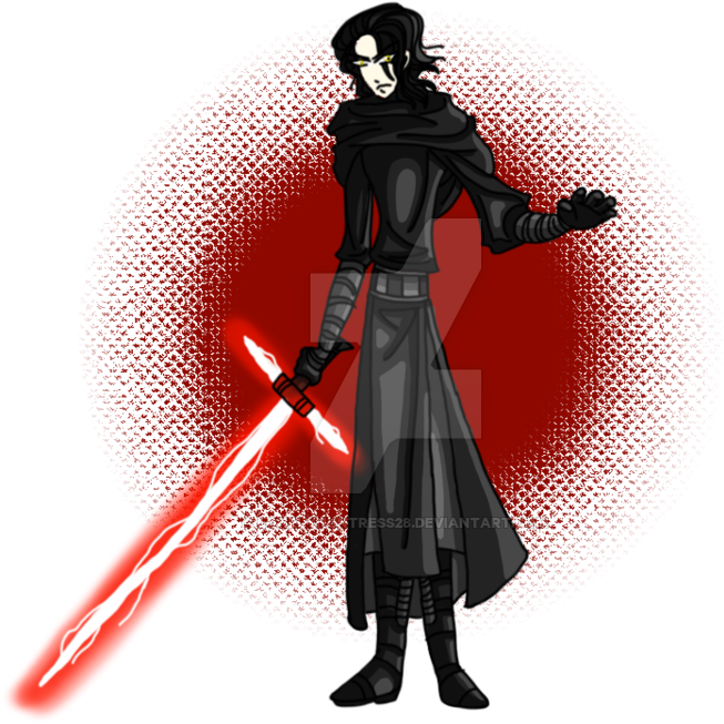 Kylo Ren By Darkprincess116 - Anime Star Wars Kylo Ren (1280x720)