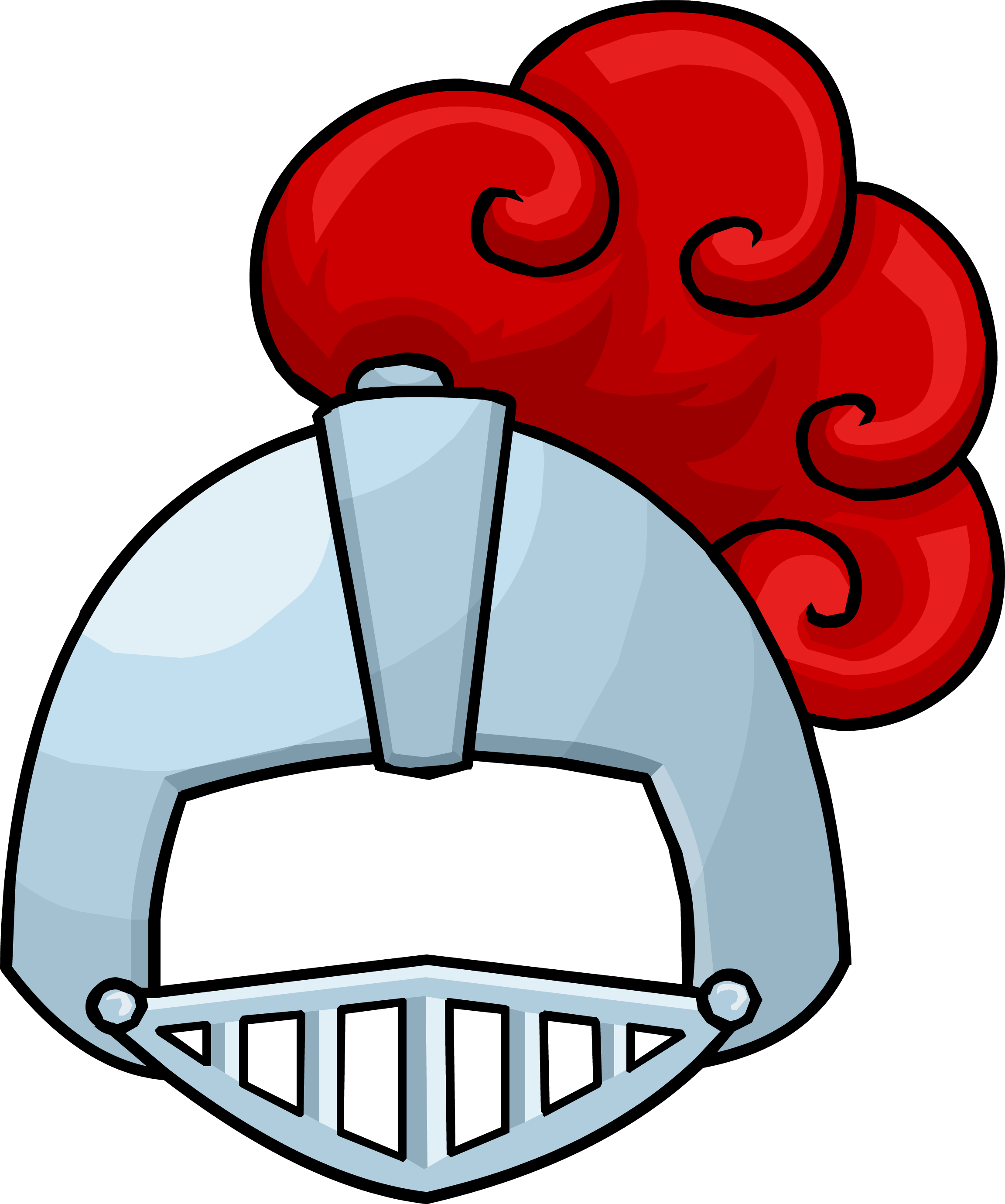Knight Helmet - Knight Helmet Transparent Clipart (2304x2760)