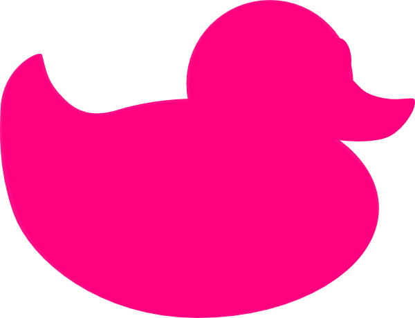 Pink Rubber Duck Clip Art At Clipart Library - Pink Rubber Duck Clip Art (600x461)