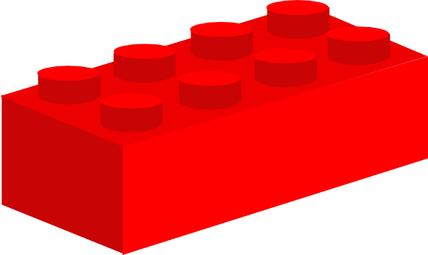Red Lego Transparent Background (600x358)