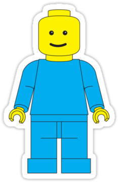 moral bestøver flyde over Lego Clipart Lego Man - Lego Man Clipart - (375x360) Png Clipart Download