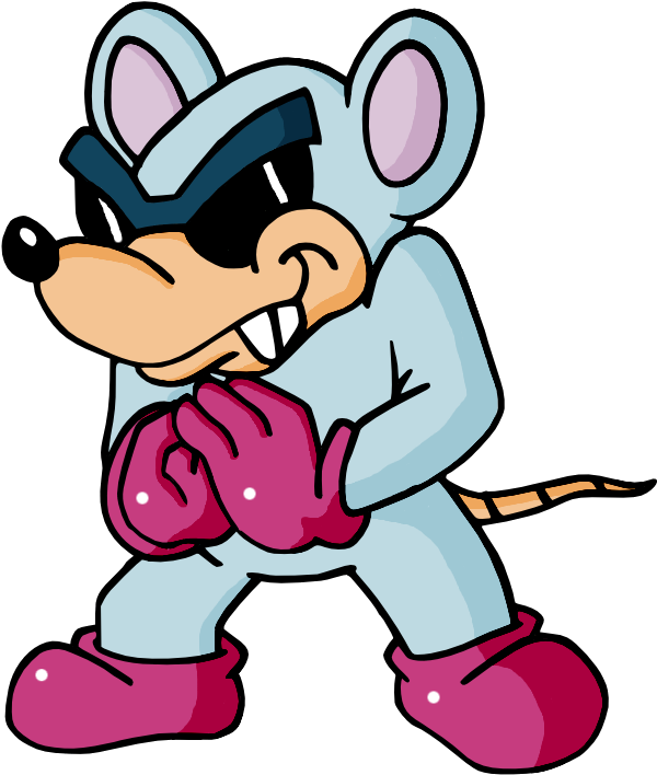 Mushroom World War - Super Mario Super Show Mouser (648x745)