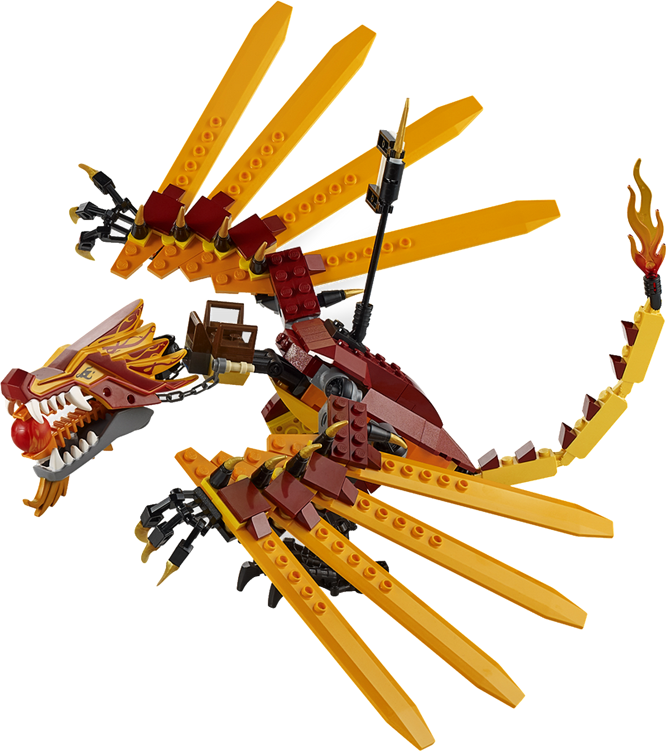 2507 Fire Temple - Lego Ninjago Fire Temple (2507) (age: 8 - 10 Years) (1348x1518)