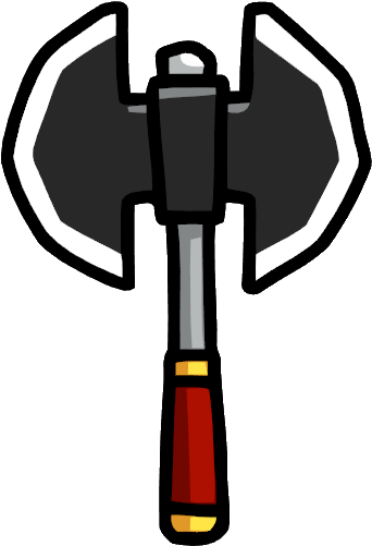 Battle Cliparts - Battle Axe Cartoon Png (351x509)