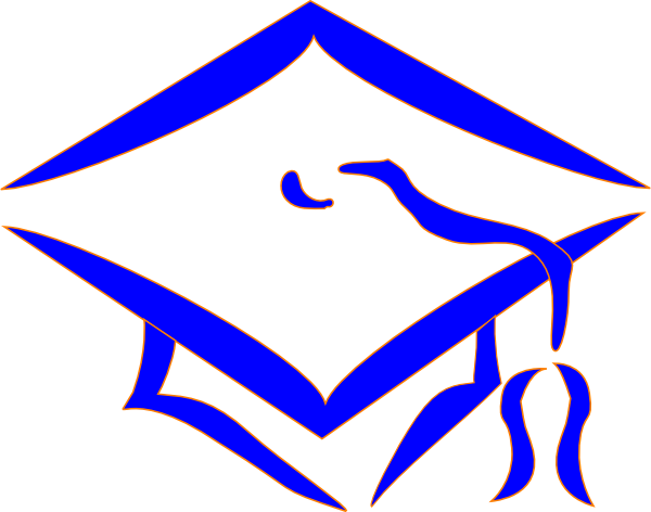 Graduation Cap Clip Art At Clipart Library - Transparent Background Graduation Cap Clip Art (600x472)