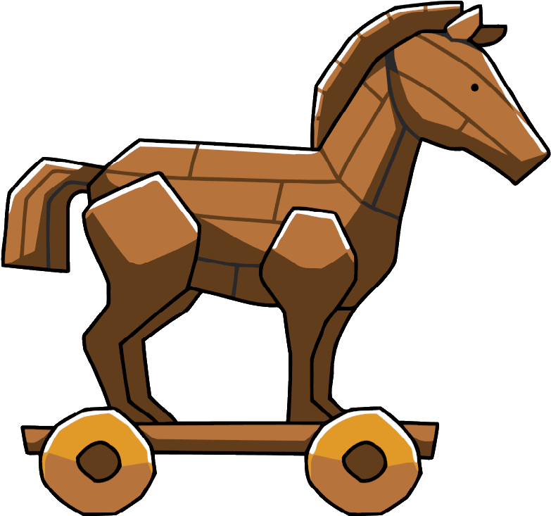 Trojan Horse Clipart Trojan War Pencil And In Color - Trojan Horse Clipart (805x741)