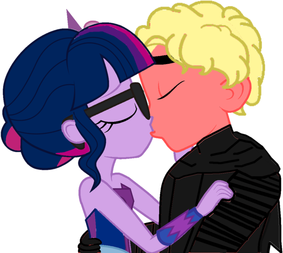 Human Charming Thunder X Sci Twilight By Malgus123 - Sci Twi X Oc (972x823)