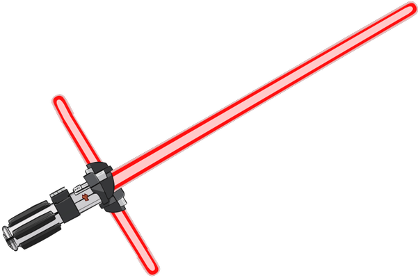 Clubpenguin Kylo Ren Lightsaber Concept Art That I - Lightsaber Kylo Ren Png (600x421)