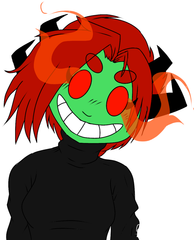 Evillllll By Goldfishhhy - Cartoon (805x993)