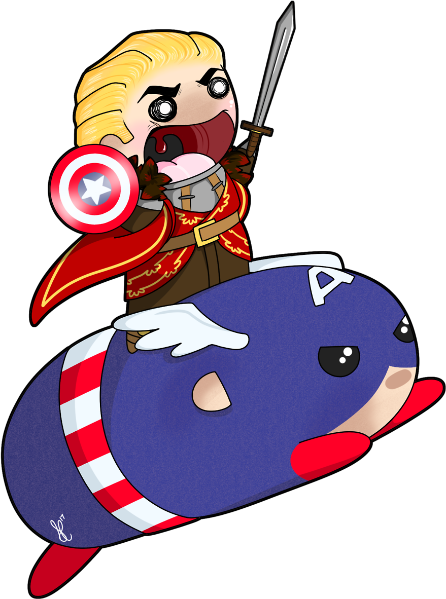 “i Bought My Friend Stuffed Toys Of Her Two Boyfriends - Cartoon (1280x1211)