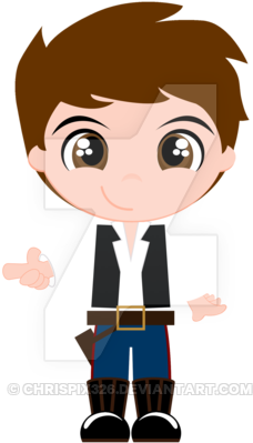 Han Solo By Chrispix326 - Han Solo Clip Art (400x400)