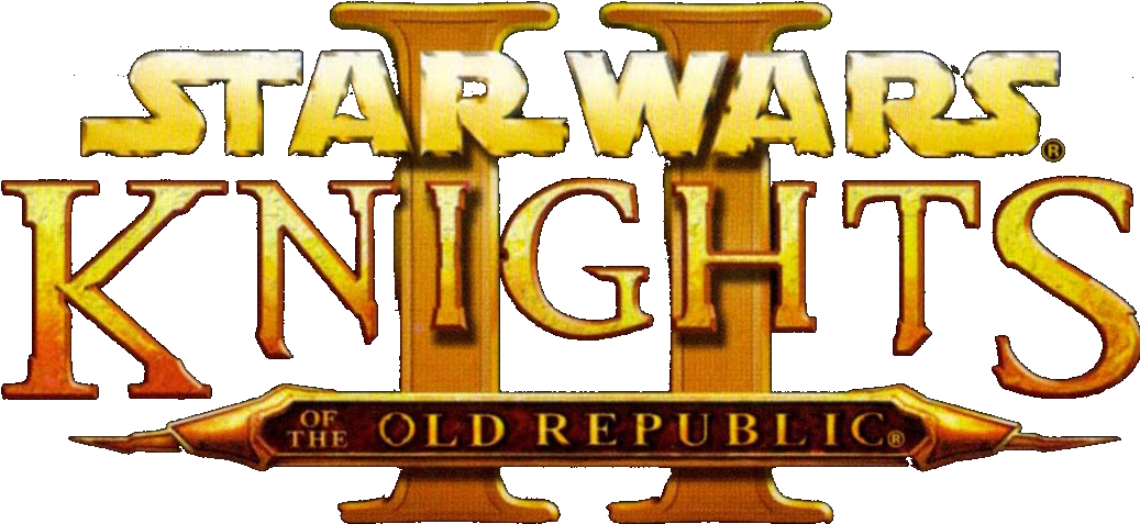 Star Wars - Star Wars Knights Of The Old Republic 2 Logo (1051x498)