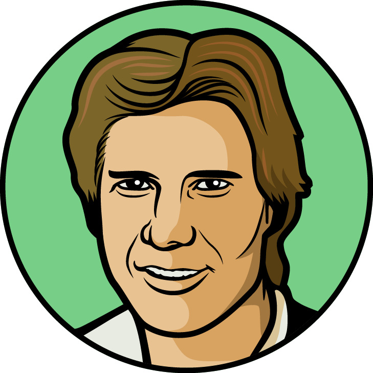 Center Field - Easy Draw Han Solo (729x729)