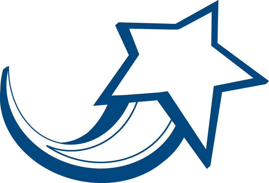 Shooting Star Logo - Shooting Star Clip Art (870x592)