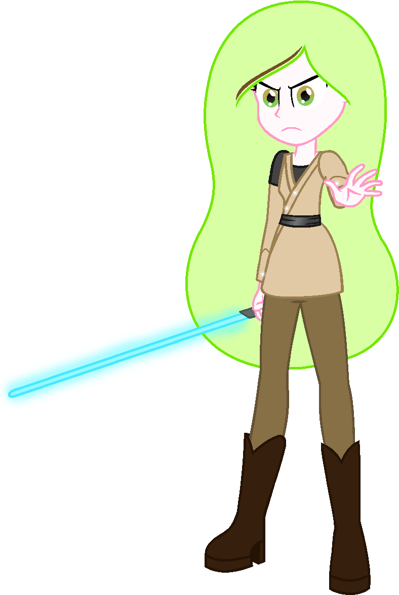 May The Force Be With You - Cartoon (852x1204)