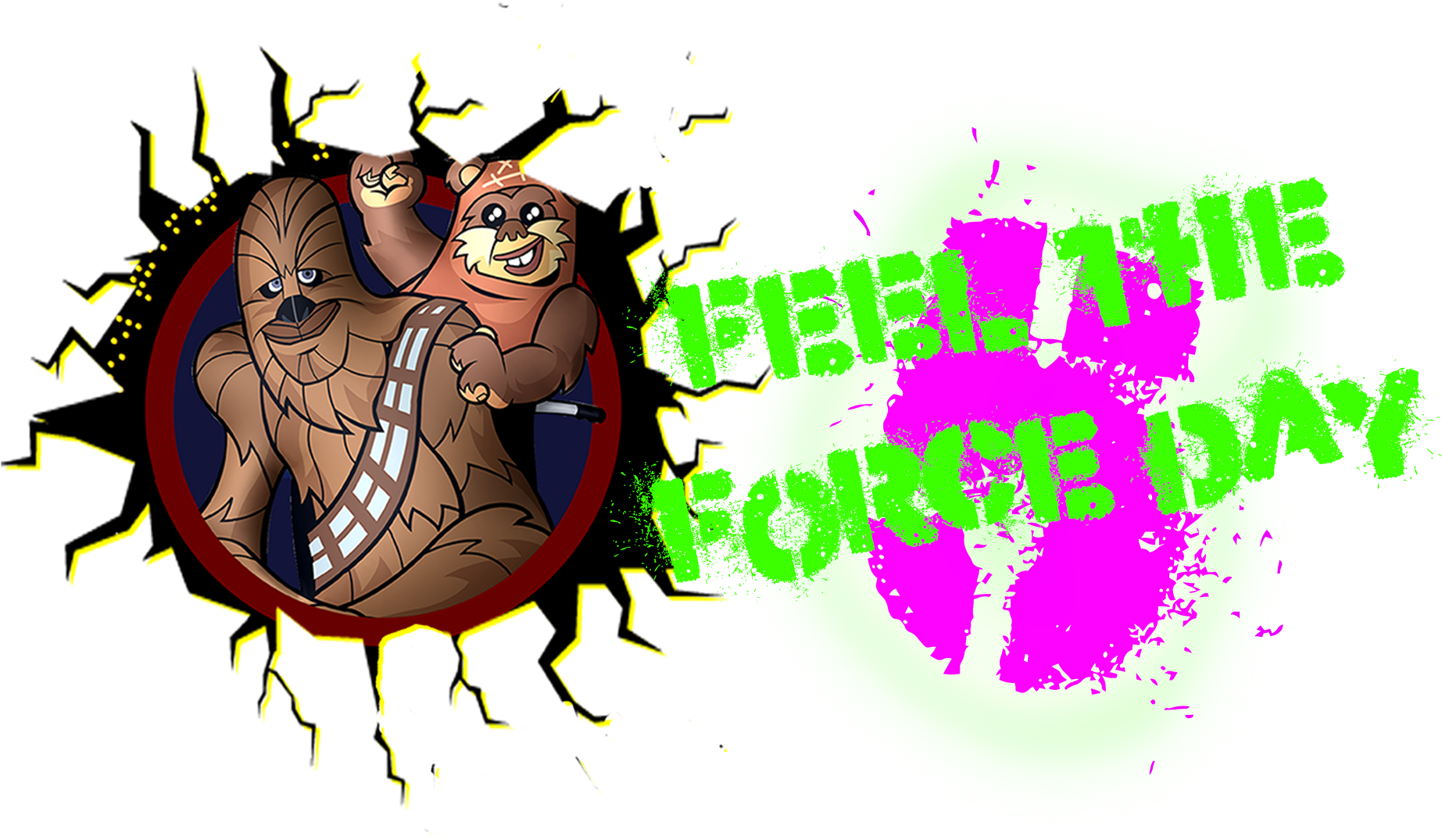 Feel The Force Day 2017 Logo - Kalender 2018: Green Day (1920x1080)