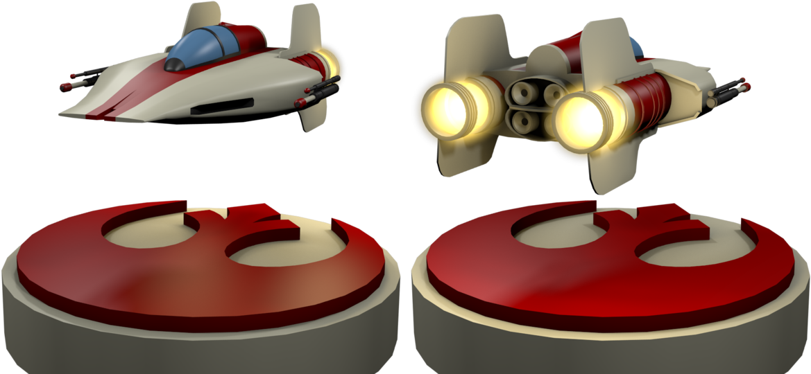 Blender Star Wars A-wing V16 Hd By Racerxonclar - A-wing (1191x670)