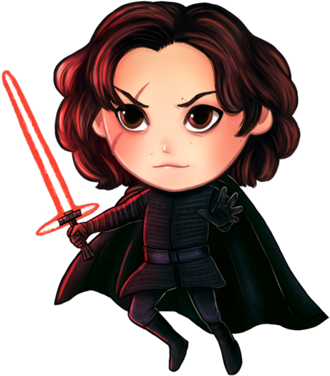 Transparent Tiny Kylo I've Had This Boy Sitting In - Kylo Ren (500x546)